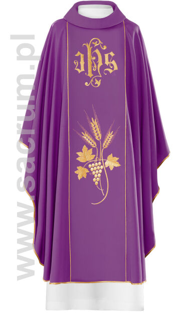 Ornat haftowany z symbolem IHS KOR/104/03/01