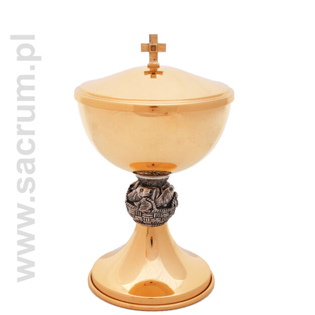 Puszka złocona 05-5096, wysokość 20 cm