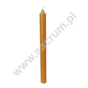 Naturalna świeca woskowa 0,24 kg - wysokość 35 cm, średnica 3 cm