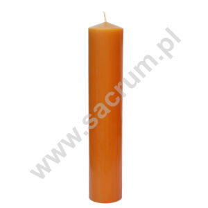 Naturalna świeca woskowo - parafinowa 1 kg, wysokość 33 cm, średnica 6,5 cm