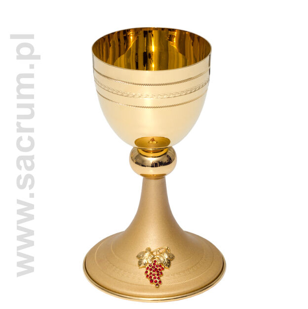 Kielich złocony 06-002, WYSOKOŚĆ 20 CM