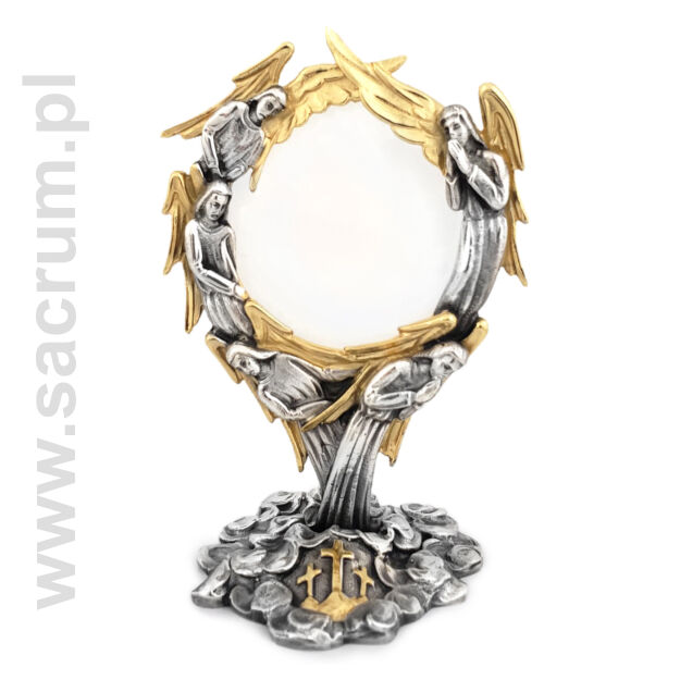Minimonstrancja 15-2013, wysokość 16 cm
