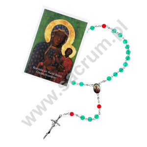 Koronka do Matki Bożej Częstochowskiej - instrukcja modlitwy R1237