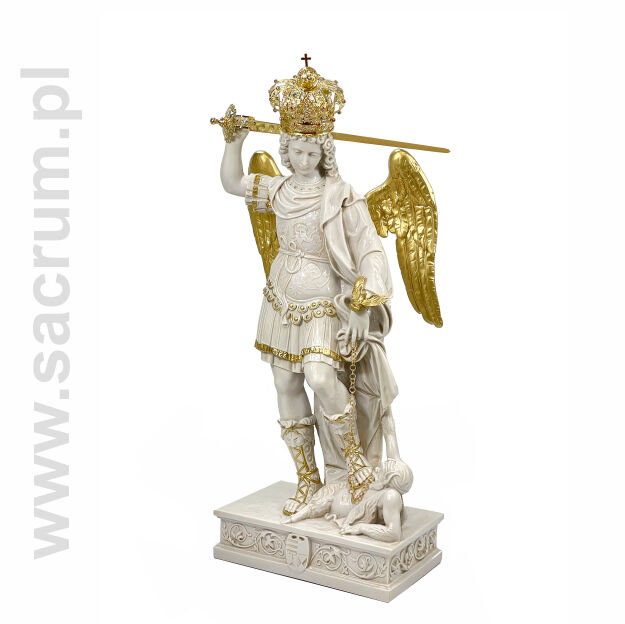 Oryginalna figura Św. Michała Archanioła z Gargano 137 cm 