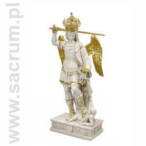 Oryginalna figura Św. Michała Archanioła z Gargano 137 cm 
