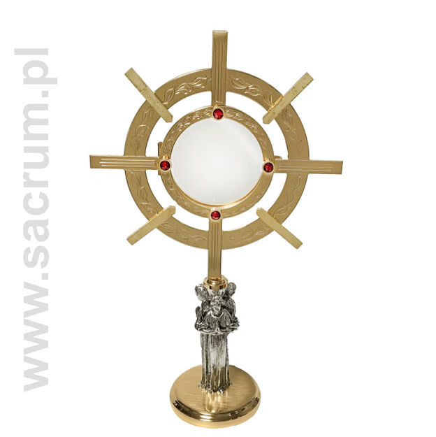 Minimonstrancja 03-2504, wysokość 30 cm
