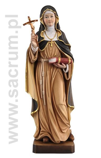 Święta Monika z Krzyżem i Książką 32-258009 (color) - różne wielkości