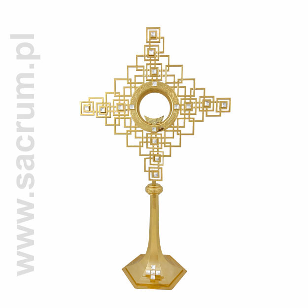 Monstrancja 03-493, wysokość 60 cm  - PROMOCYJNA CENA!!!