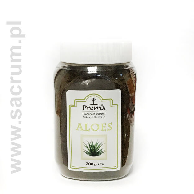 Kadzidło kościelne proszkowe ALOES 180 g.