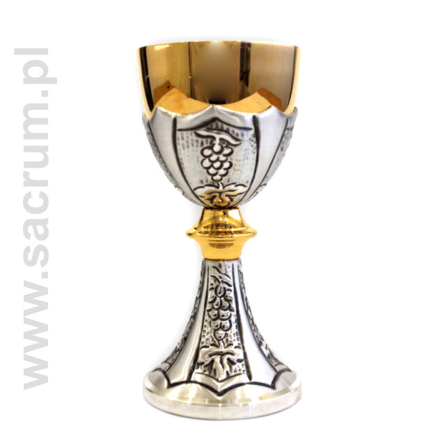 Kielich złocony 19-026, wysokość 19 cm