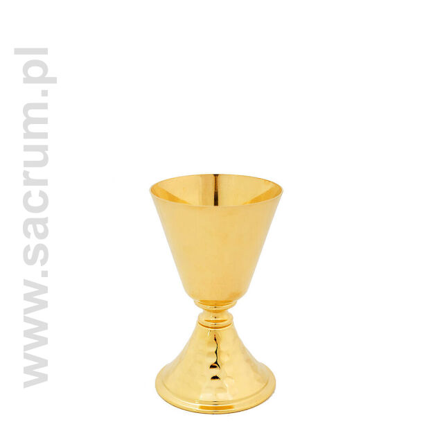 Kielich złocony 07-c621, wysokość 12 cm
