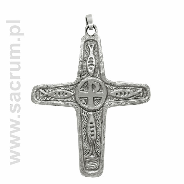 Krzyż pektoralny 04-4022, wymiary 10,5 x 8,5 cm