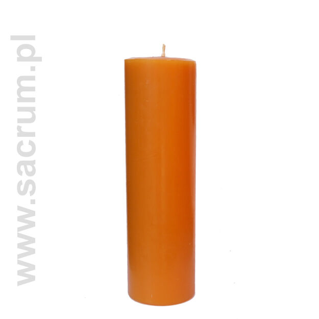 Naturalna świeca woskowo - parafinowa,  wysokość 40 cm, średnica 12 cm