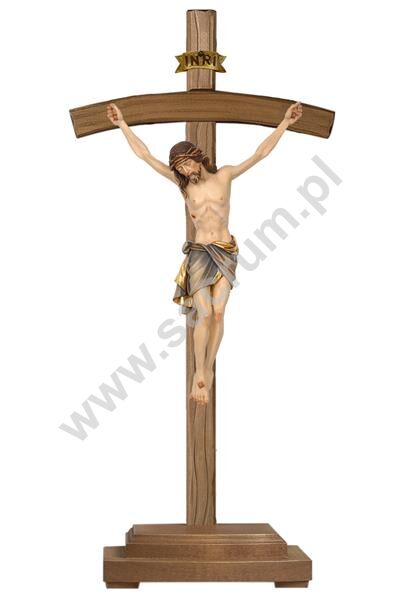 Drewniany Korpus Chrystusa na Krzyżu 32-709001 (color) - różne wielkości