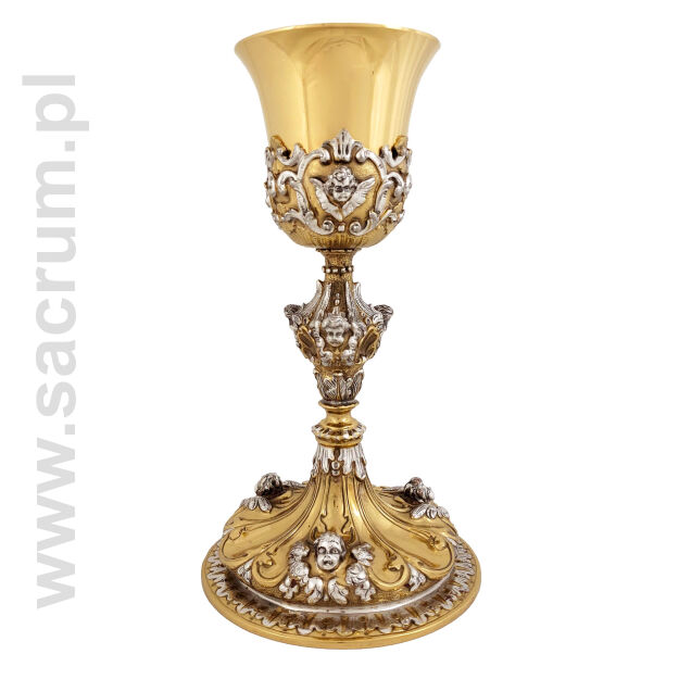 Kielich Złocony 06-196B, wysokość 27 cm