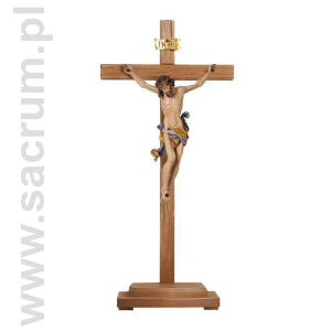 Drewniany Korpus Chrystusa na Krzyżu 32-708000 (color) - różne wielkości