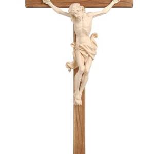 Drewniany Korpus Chrystusa na Krzyżu 32-708000 (natur) - różne wielkościal