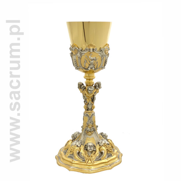 Kielich złocony 08-755, wysokość 29 cm