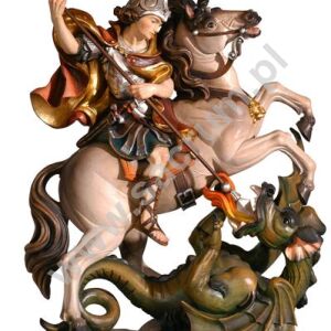 Święty Grzegorz na koniu 32-224000 (color) - różne rozmiary 