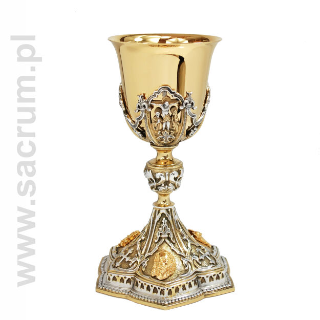 Kielich złocony 06-151, wysokość 22 cm